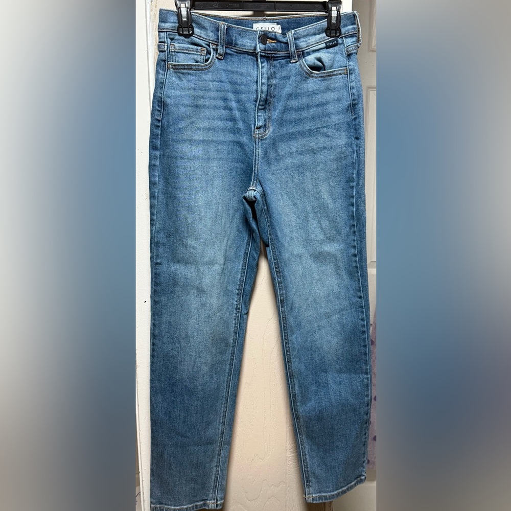 Cello Blue Straight Leg Women's Jeans